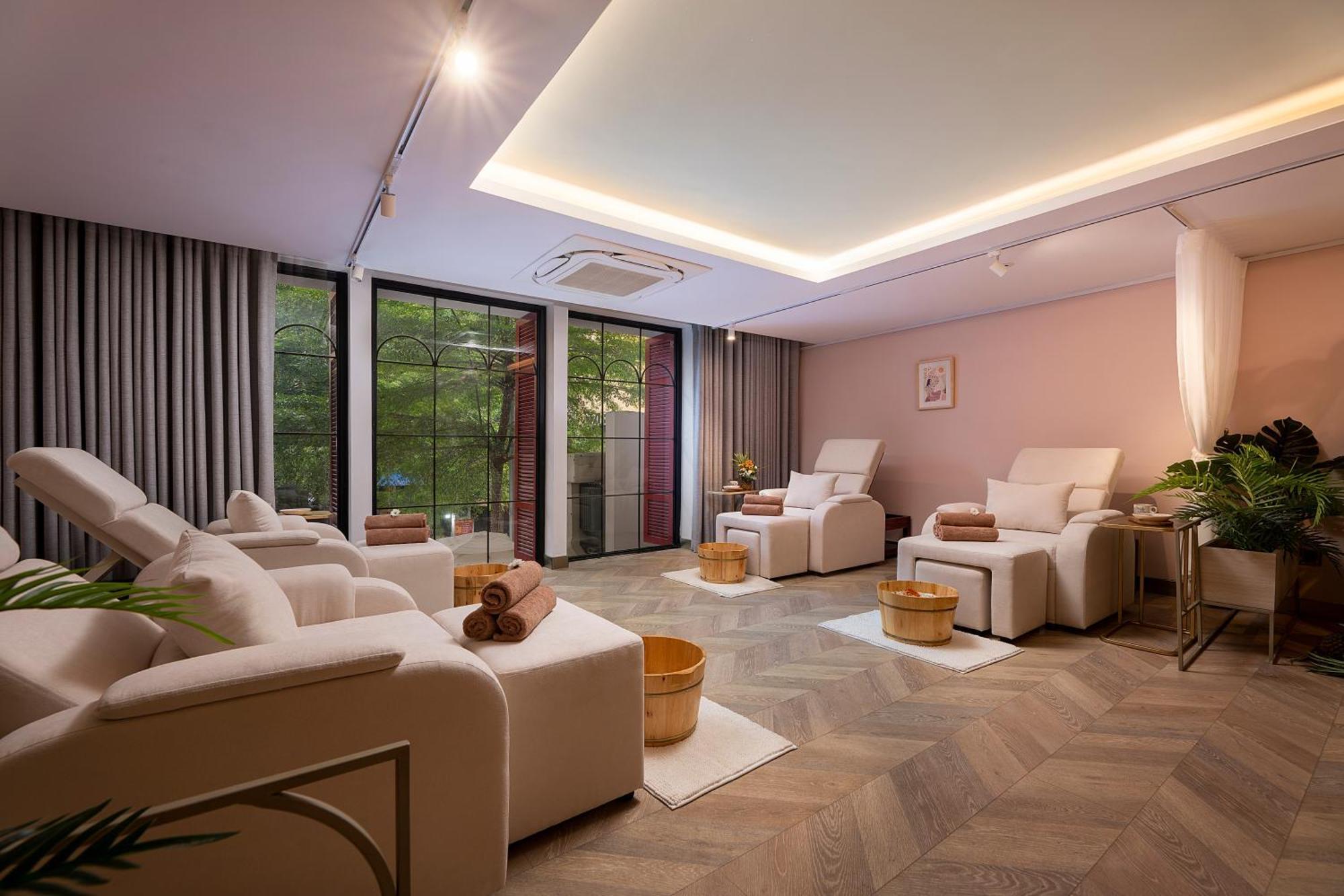 Hanoi Le Jardin Hotel & Spa Exterior foto